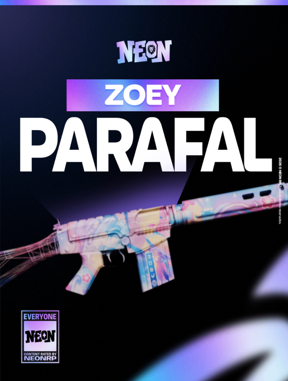 Parafal Zoey - Coleção Kpop