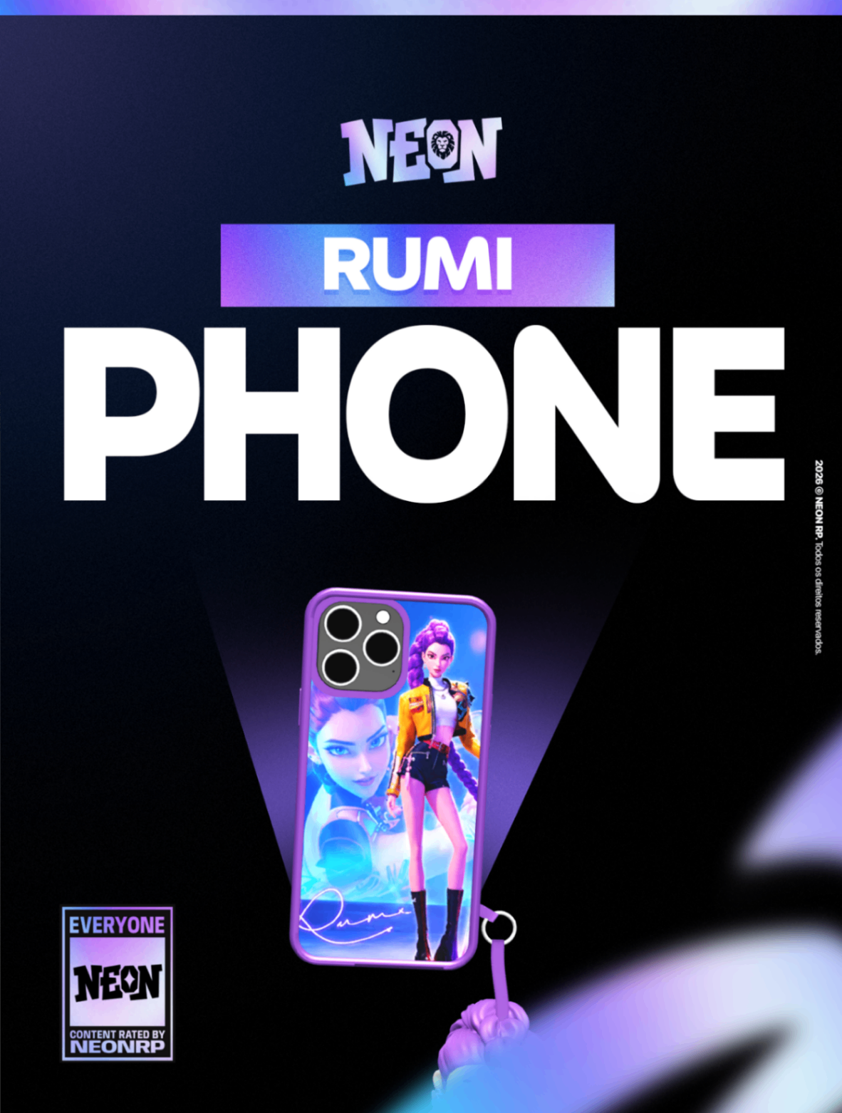 Capinha Rumi - Coleção Kpop