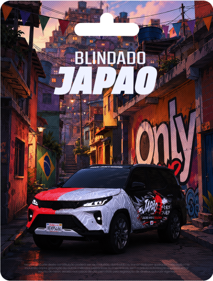 SW4 Japão - Blindado Mensal