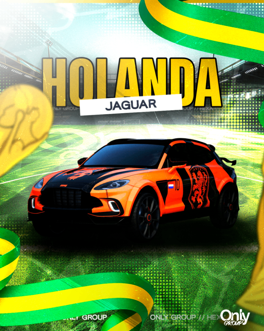 Jaguar Holanda - Coleção Copa do Mundo