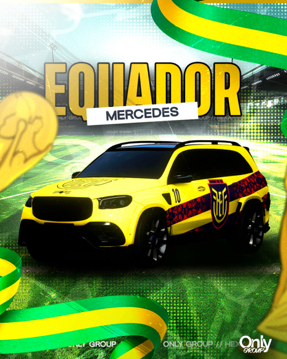 Mercedes Equador - Coleção Copa do Mundo