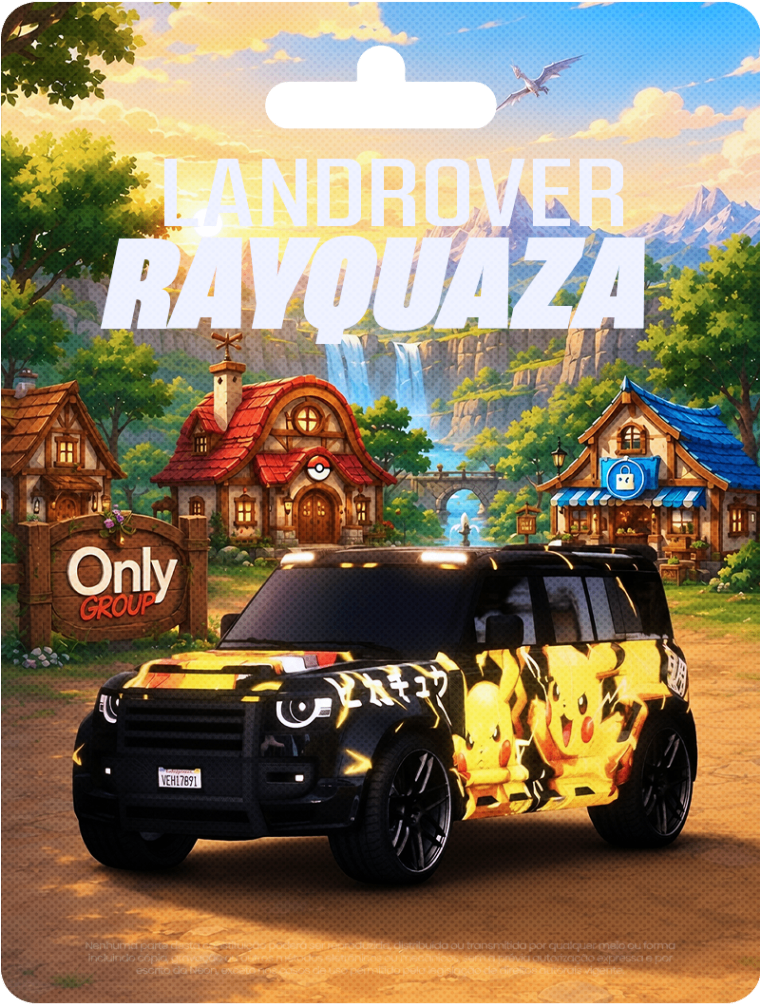 LandRover Pikachu - Blindado - Permanente