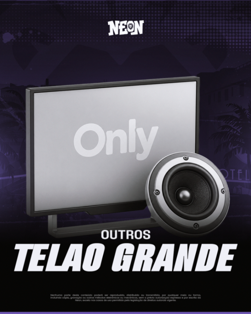 Telão Grande ( filmes/musicas )