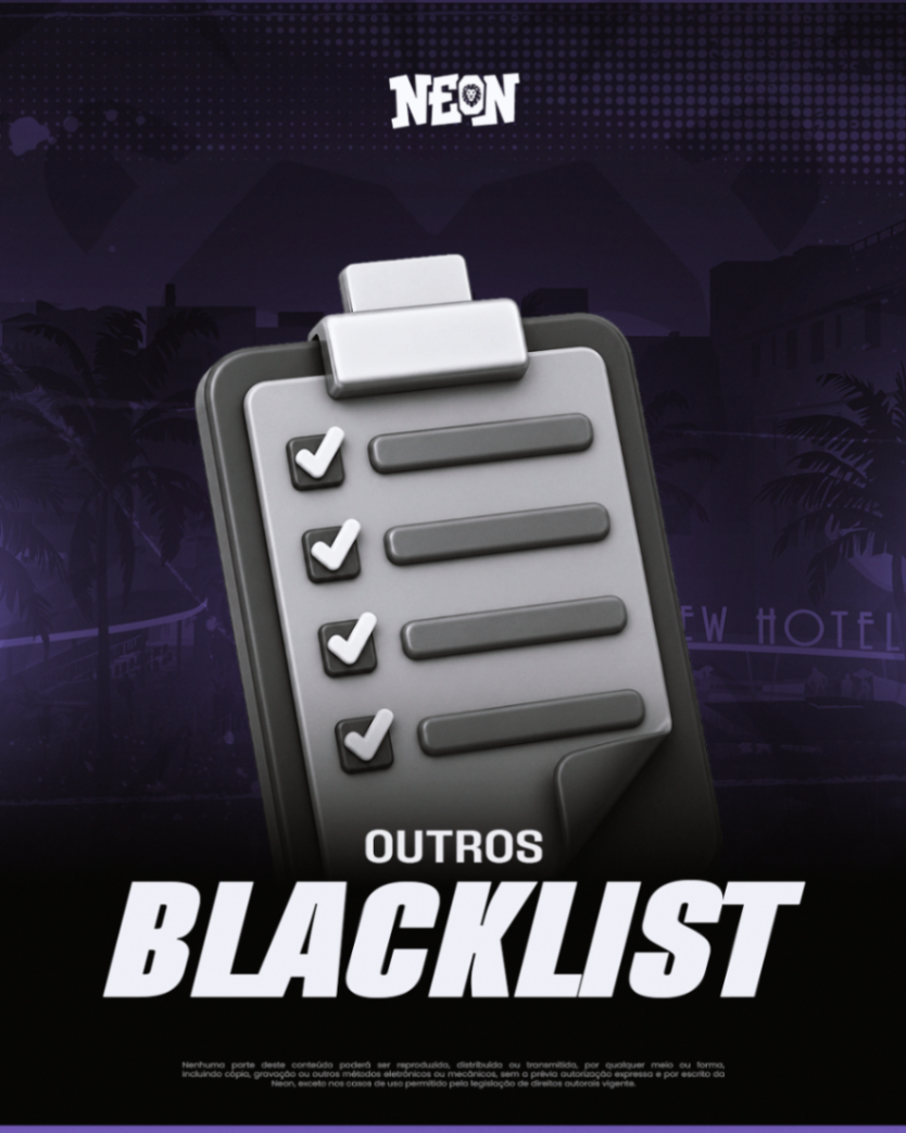 Retirada de Blacklist - Pack 5