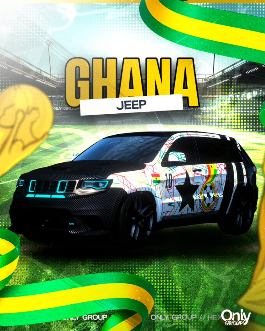 Jeep Gana - Coleção Copa do Mundo