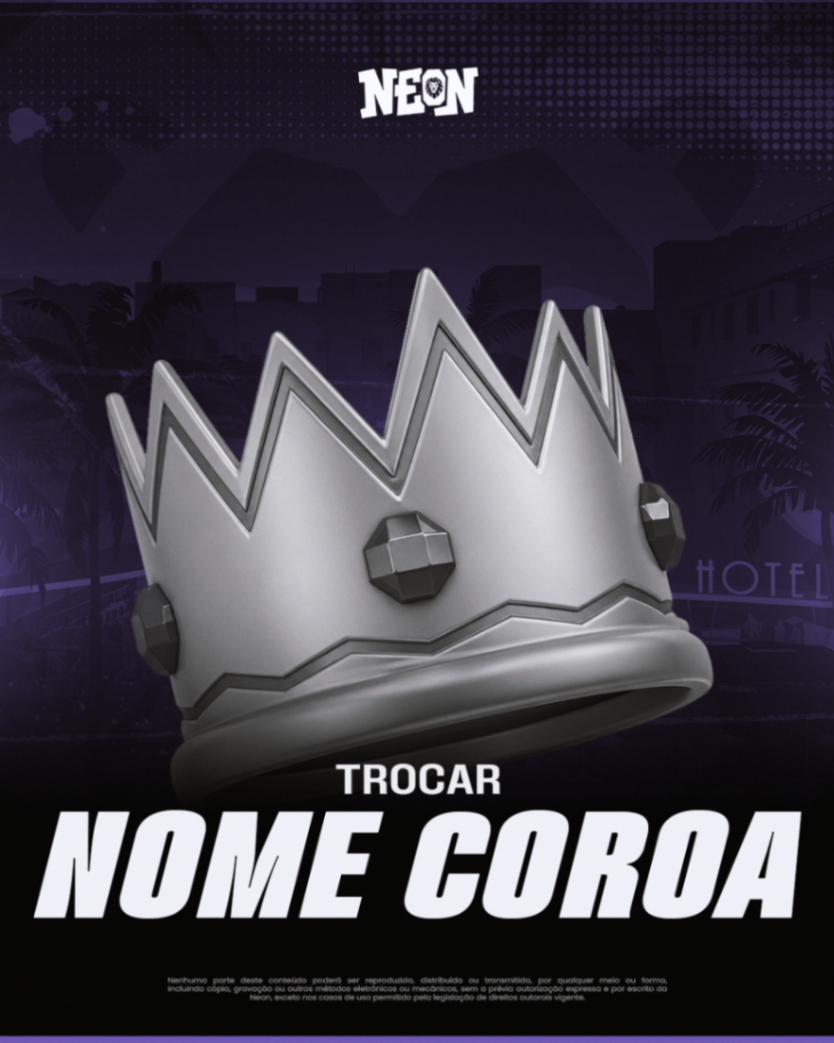 Troca De Nome (COROA DE MANSÃO)