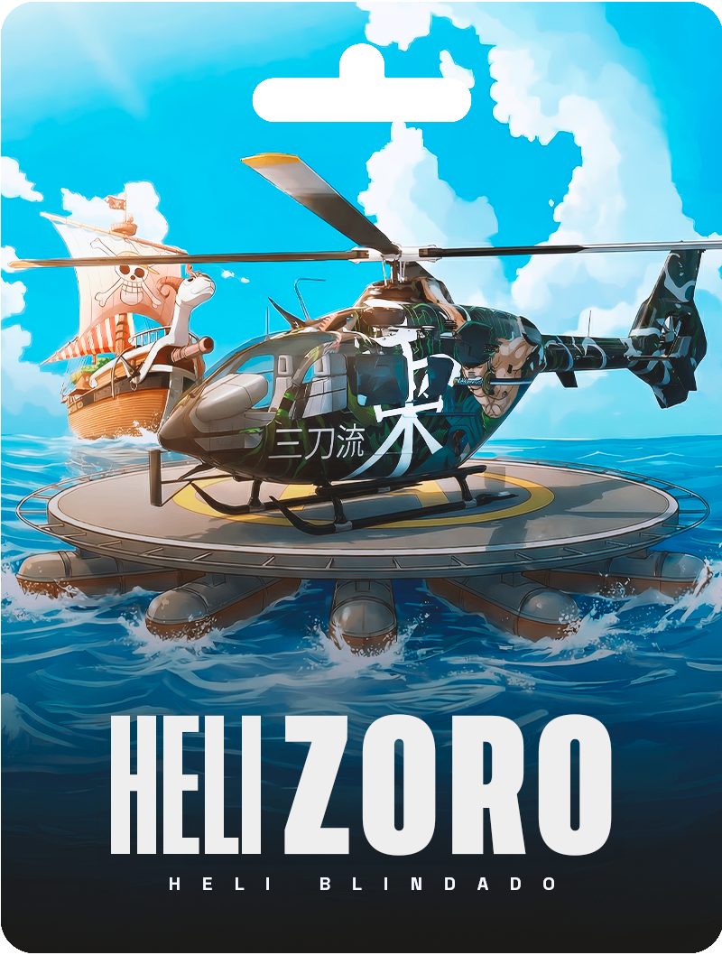 Heli Blindado - ZORO (One Piece) - Permanente