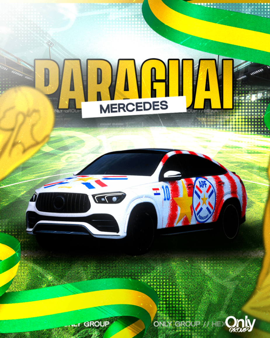 Mercedes Paraguay - Coleção Copa do Mundo