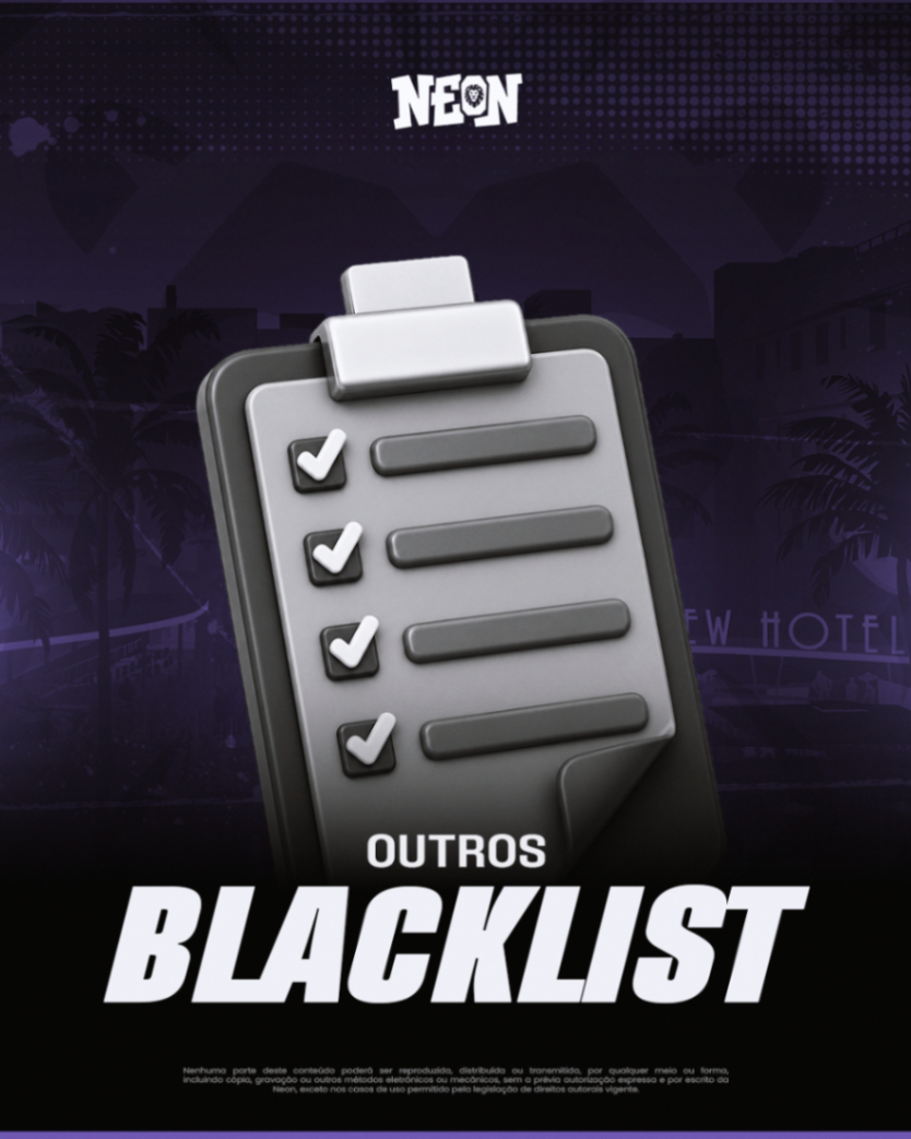 Retirada de Blacklist