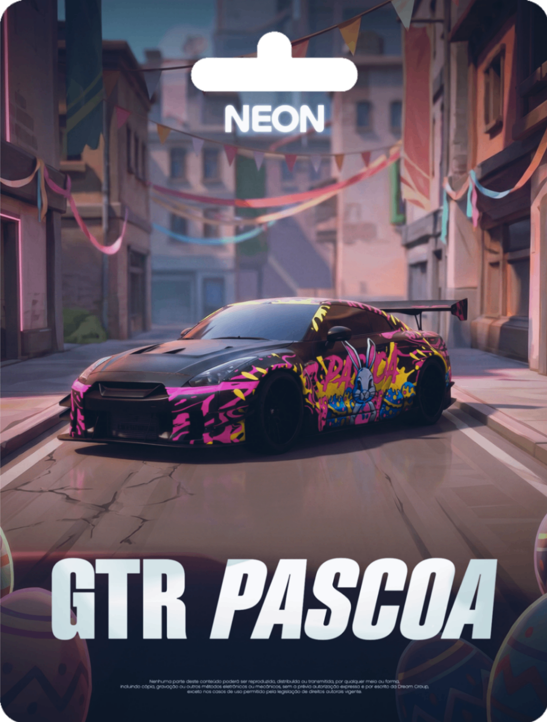 Nissan GTR – Coleção Pascoa - Mensal