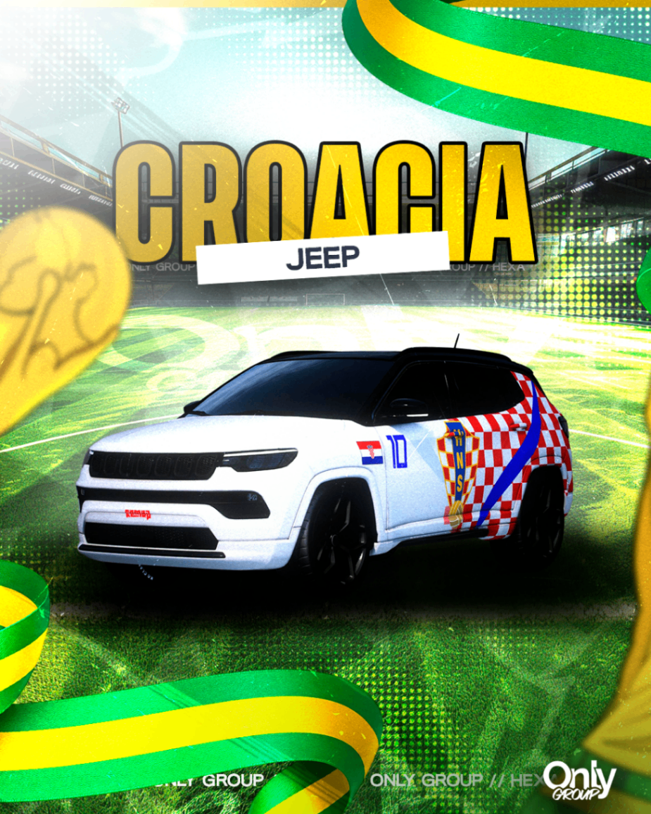 Jeep Croacia - Coleção Copa do Mundo