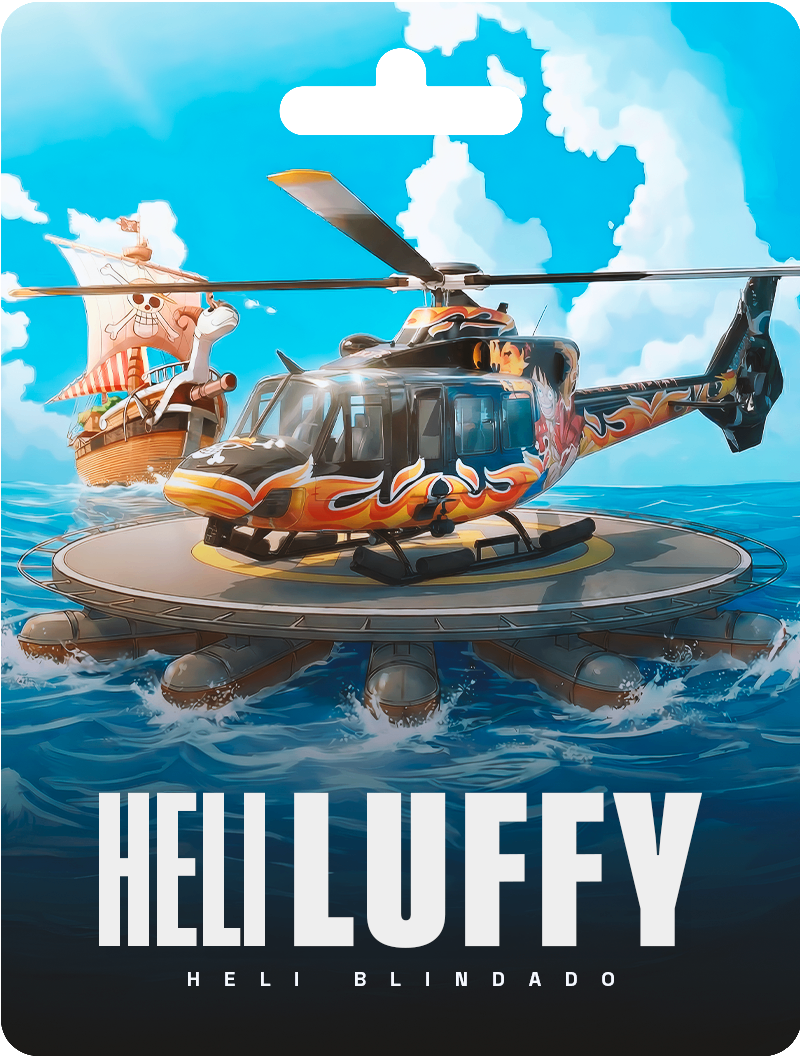 Heli Blindado Luffy (One Piece)