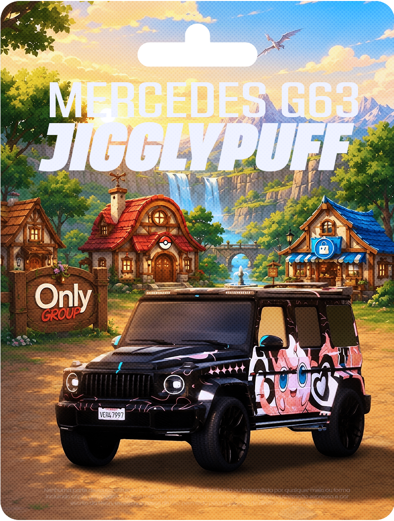 Mercedes G63 Jigglypuff - Semi Blindado - 30D