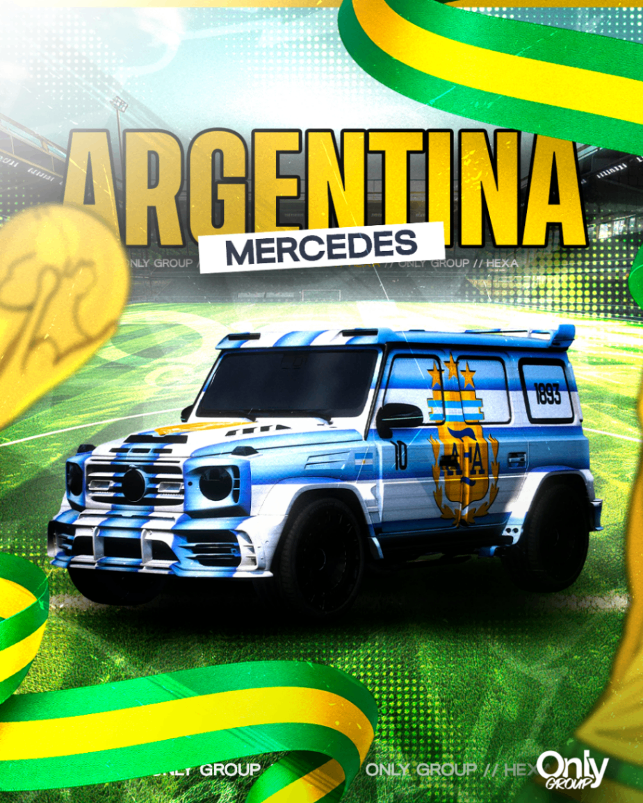 Mercedes Argentina - Coleção Copa do Mundo