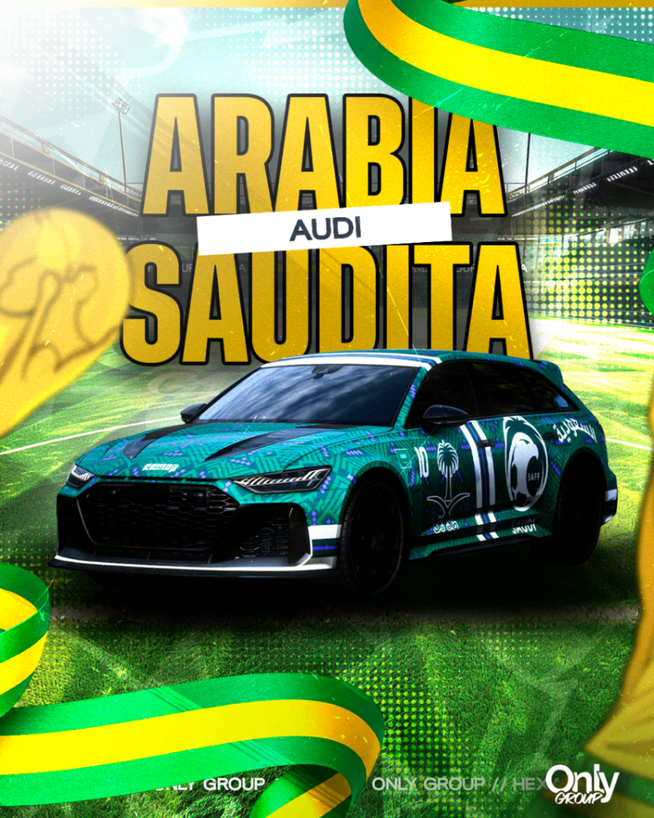 AUDI ARABIA SAUDITA - Coleção Copa do Mundo