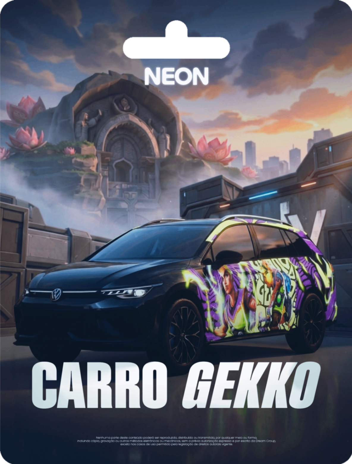 Tiguan Gekko – Blindado – Coleção Valorant