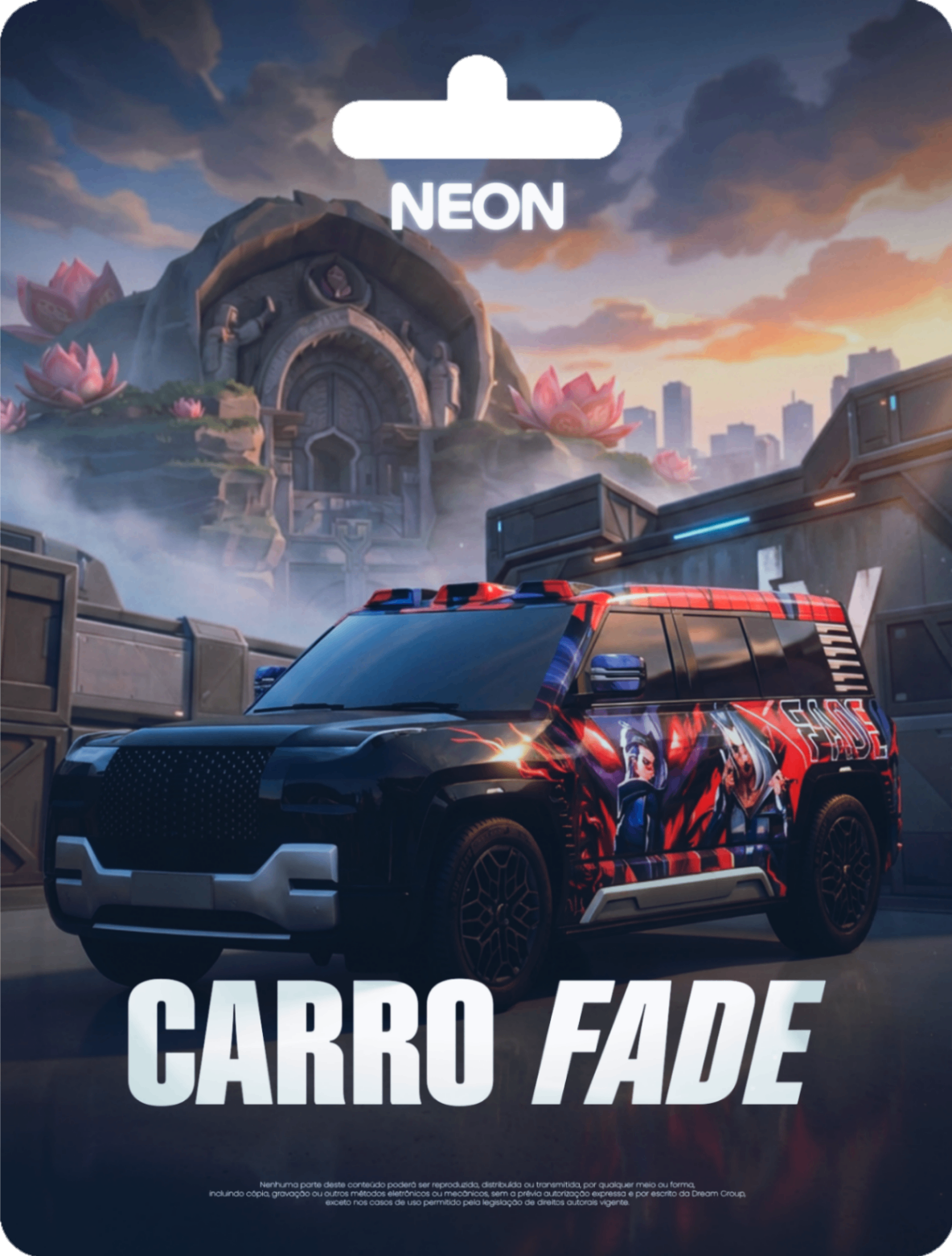 Land Cruiser Fade – Blindado – Coleção Valorant