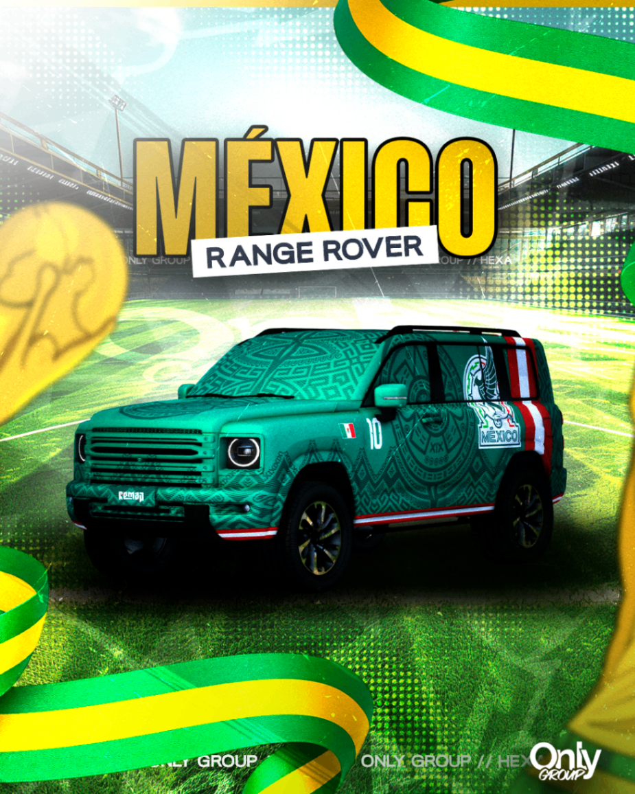 Range Rover Mexico - Coleção Copa do Mundo