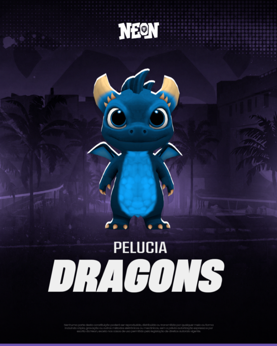 Baby Dragon Azul (Animado)