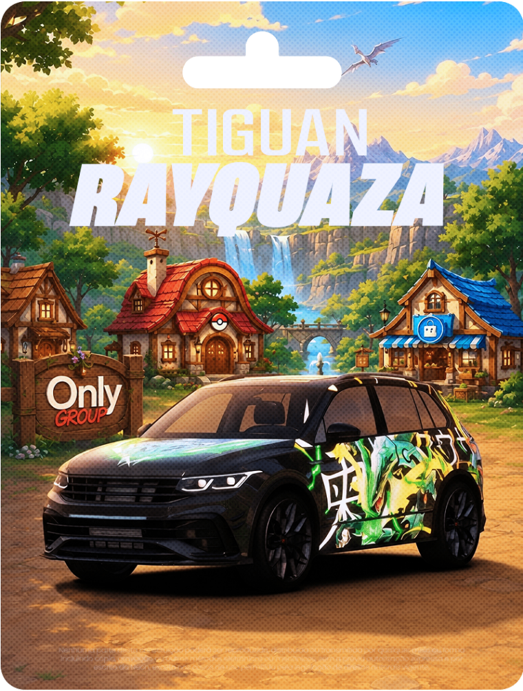Tiguan Rayquaza - Semi Blindado - 30D