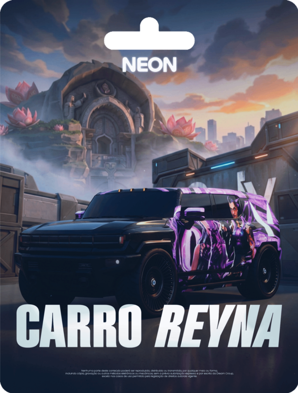 Hummer Reyna – Blindado – Coleção Valorant