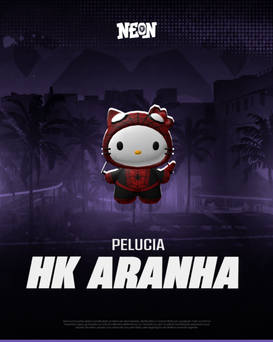 Hello Kitty Aranha