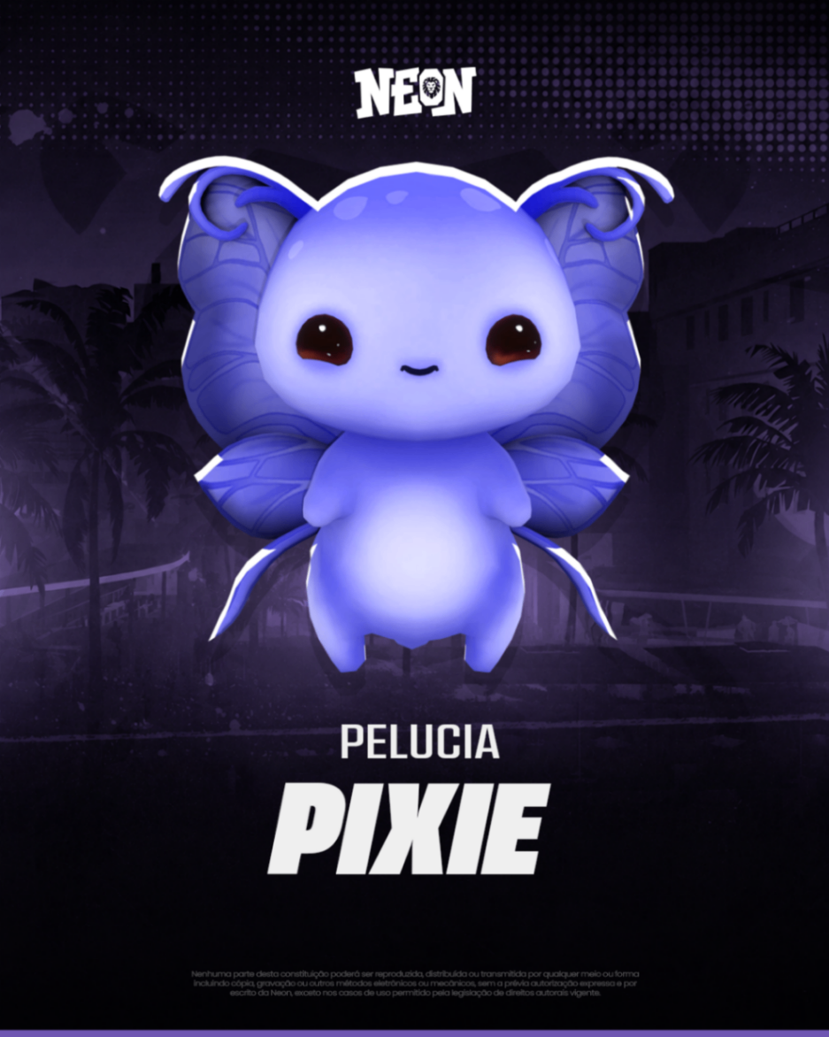 Pixie Fairy Roxo (Animada)