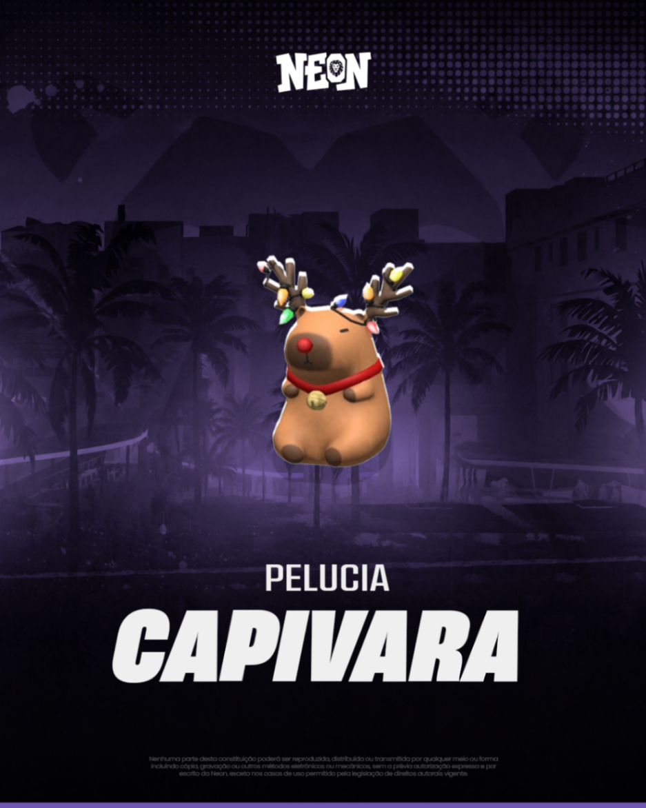 Capivara Natalina