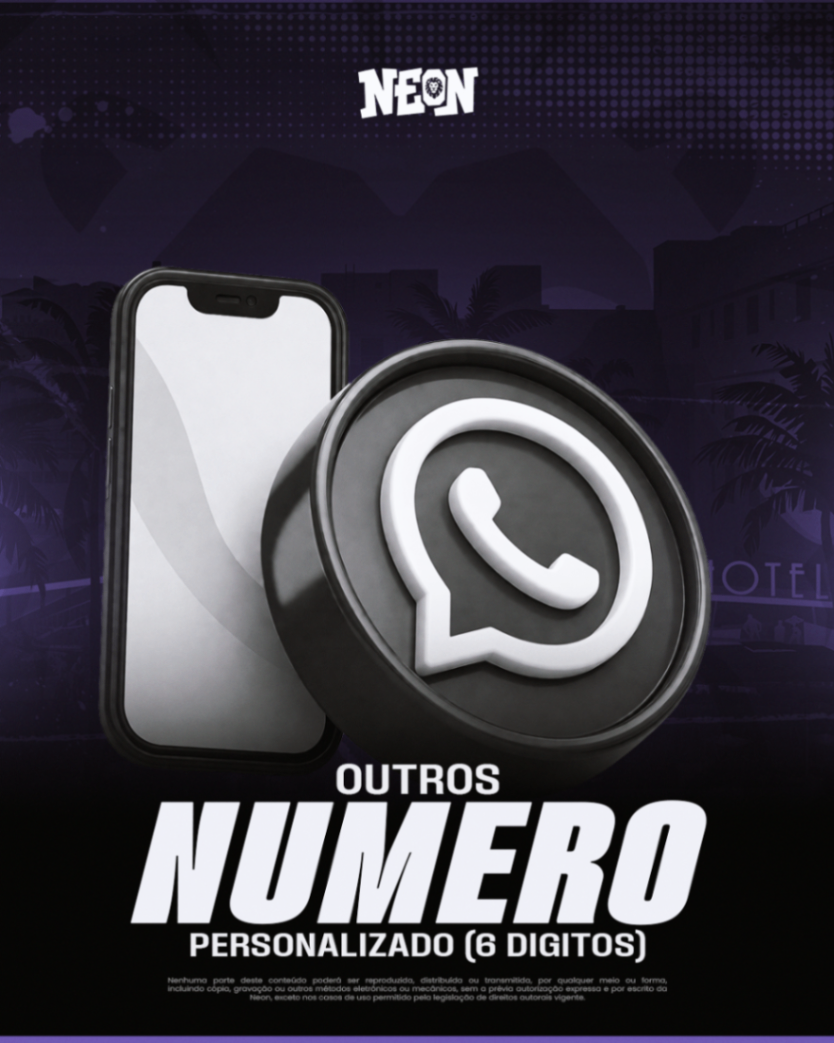 Número Personalizado (6 Digitos)