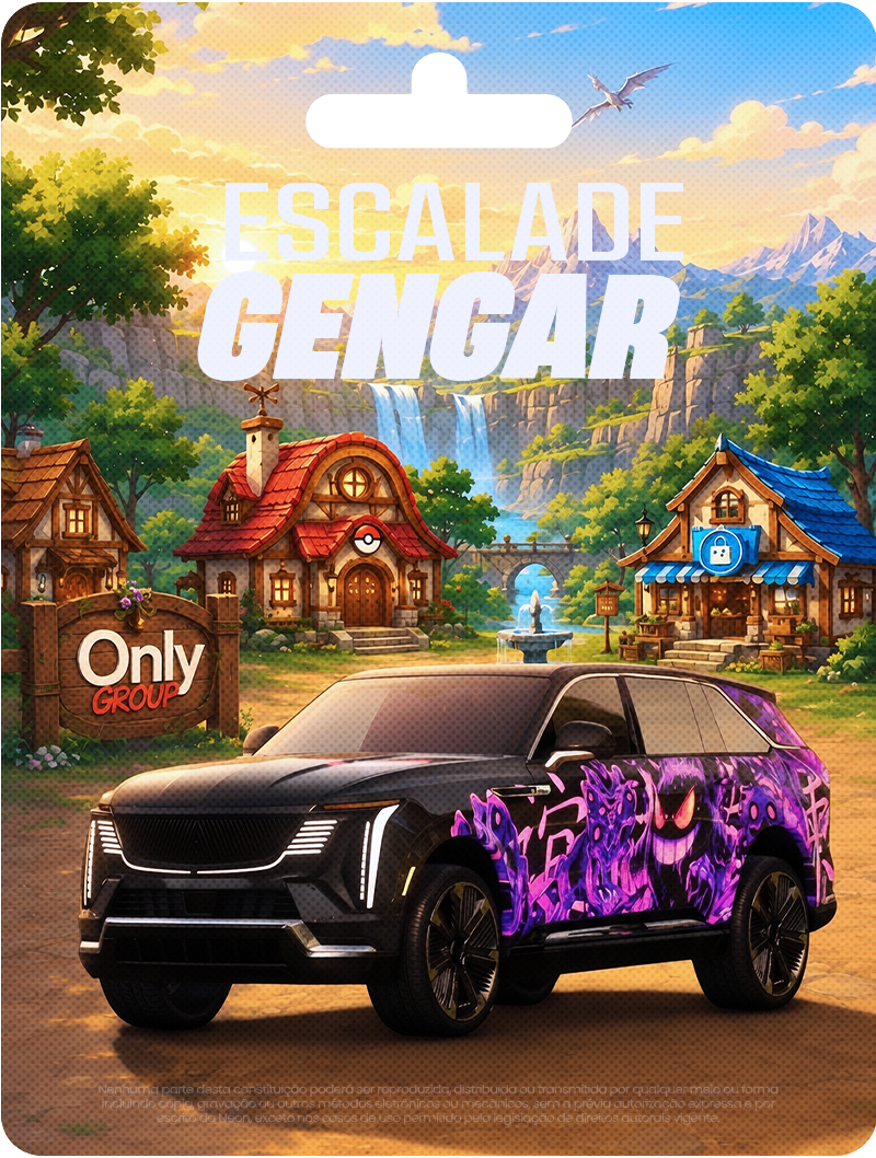 Escalade Gengar - Coleção Pokemon