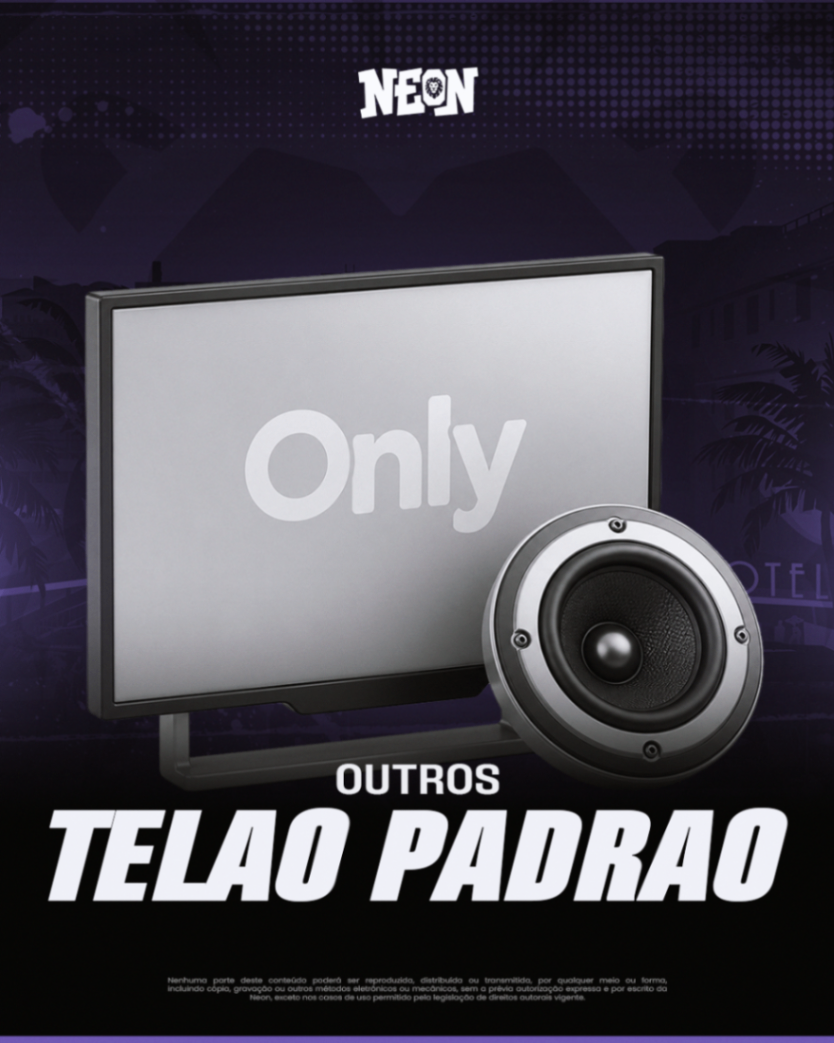 Telão Padrão ( filmes/musicas )